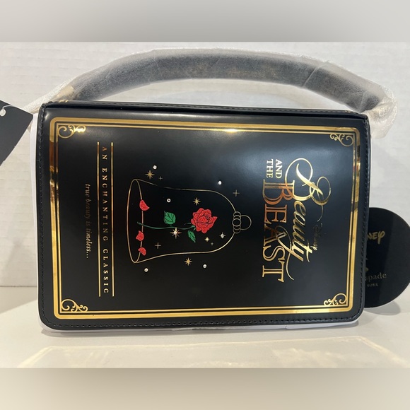 Kate Spade x Disney Beauty and the Beast 3D Book Crossbody Bag NWT - Picture 12 of 12
